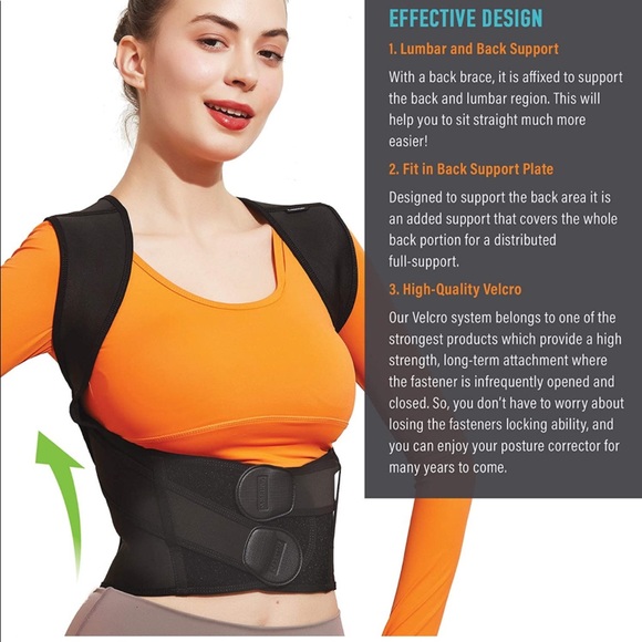 - Caretras Posture Corrector Mens and Women’s Size: L - Picture 4 of 9